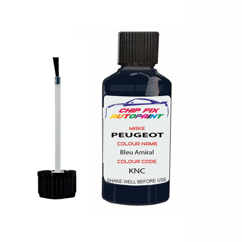 Paint For Peugeot 306 Bleu Amiral KNC 1995-2004 Blue Touch Up Paint