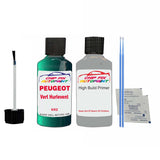 primer undercoat anti rust  Peugeot 106 Vert Hurlevent KRZ 2001-2003 Green Touch Up Paint