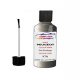 Paint For Peugeot 207 Gris Ermitage KTN 2006-2015 Silver Grey Touch Up Paint