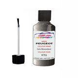 Paint For Peugeot 807 Gris Moondust KTQ 2006-2014 Silver Grey Touch Up Paint