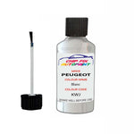 Paint For Peugeot 4007 Blanc KWJ 2010-2015 White Touch Up Paint