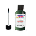 Paint For Peugeot 406 Vert Nausica M0QU, EQU 1995-2001 Green Touch Up Paint