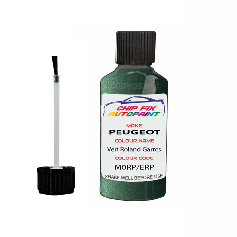 Paint For Peugeot 106 Vert Roland Garros M0RP, ERP 1989-1995 Green Touch Up Paint