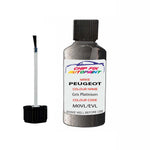 Paint For Peugeot 2008 Gris Platinium M0VL, EVL 2012-2022 Silver Grey Touch Up Paint