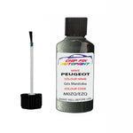 Paint For Peugeot 307 cc Gris Manitoba M0ZQ, EZQ 2002-2014 Silver Grey Touch Up Paint