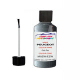 Paint For Peugeot 406 Gris Fer M0ZW, EZW 2003-2015 Silver Grey Touch Up Paint