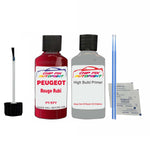primer undercoat anti rust  Peugeot 5008 Rouge Rubi PY, EPY 2011-2020 Red Touch Up Paint