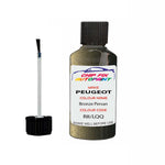 Paint For Peugeot Partner Van Bronze Persan R8, LQQ 2004-2006 Brown Touch Up Paint