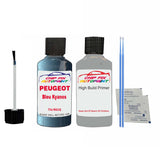 primer undercoat anti rust  Peugeot 301 Bleu Kyanos T6, KGQ 2007-2015 Blue Touch Up Paint