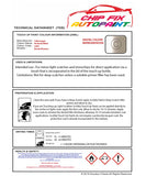 Data saftey sheet Beetle Perlmutt White L0A9 1986-2006 White instructions for use
