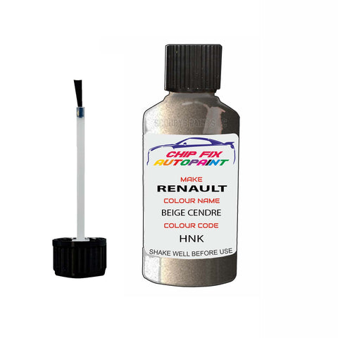 Paint For Renault Lutecia Beige Cendre 2007-2019 Touch up scratch Paint Brown/Beige/Gold