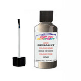Paint For Renault Megane Coupe Beige Cendre 1996-2022 Touch up scratch Paint Brown/Beige/Gold