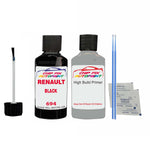 Primer undercoat anti rust Renault Kangoo Van Black 1979-2012 Touch up scratch Paint Black