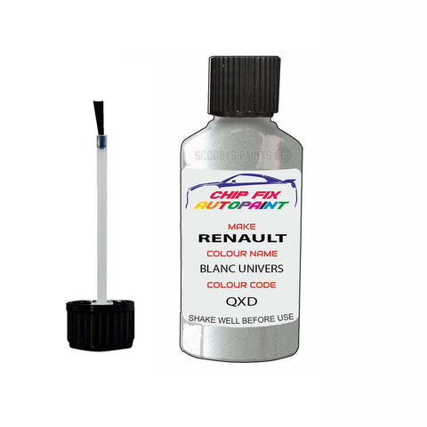 Paint For Renault Arkana Blanc Univers 2020-2023 Touch up scratch Paint White