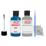 Primer undercoat anti rust Renault Kangoo Van Bleu 2004-2014 Touch up scratch Paint Blue