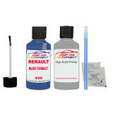 Primer undercoat anti rust Renault Traffic Van Bleu Cobalt 1992-1997 Touch up scratch Paint Blue