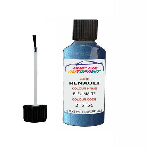 Paint For Renault Laguna Bleu Malte 2008-2011 Touch up scratch Paint Blue