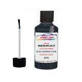 Paint For Renault Lutecia Bleu Marine Fume 2011-2021 Touch up scratch Paint Blue