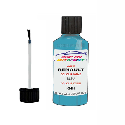 Paint For Renault Megane Bleu 2005-2012 Touch up scratch Paint Blue