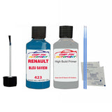 Primer undercoat anti rust Renault Rapid Bleu Saviem 1985-2000 Touch up scratch Paint Blue