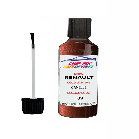 Paint For Renault Kangoo Van Canelle 1999-2004 Touch up scratch Paint Brown/Beige/Gold