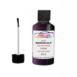 Paint For Renault Modus Cassis 2004-2007 Touch up scratch Paint Purple/Violet