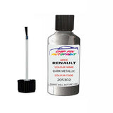 Paint For Renault Kangoo Van Dark Metallic 2006-2022 Touch up scratch Paint Silver/Grey
