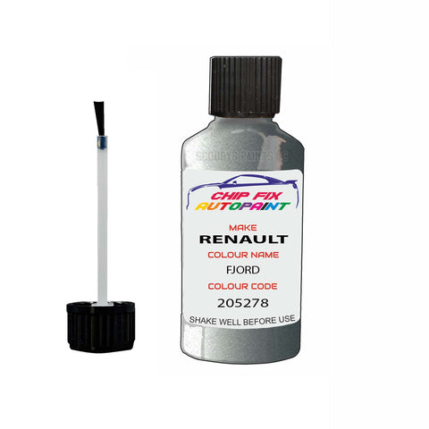 Paint For Renault Kangoo Van Fjord 2005-2006 Touch up scratch Paint Silver/Grey
