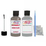 Primer undercoat anti rust Renault Megane Grege Clair 2004-2005 Touch up scratch Paint Silver/Grey
