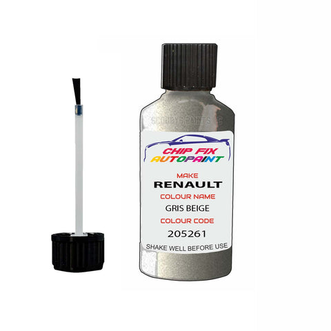 Paint For Renault Kangoo Van Gris Beige 2005-2005 Touch up scratch Paint Brown/Beige/Gold