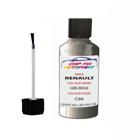 Paint For Renault Kangoo Van Gris Beige 2002-2015 Touch up scratch Paint Brown/Beige/Gold
