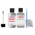 Primer undercoat anti rust Renault Kangoo Van Gris Boreal 1998-2008 Touch up scratch Paint Silver/Grey