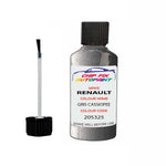 Paint For Renault Clio Gris Cassiopee 2008-2011 Touch up scratch Paint Silver/Grey