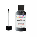 Paint For Renault Clio Gris Eclipse 2000-2015 Touch up scratch Paint Silver/Grey
