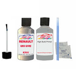 Primer undercoat anti rust Renault Clio Gris Givre 2012-2018 Touch up scratch Paint Silver/Grey