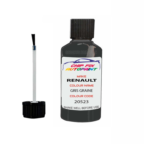 Paint For Renault Kangoo Van Gris Graine 1995-2022 Touch up scratch Paint Silver/Grey