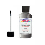 Paint For Renault Clio Gris Hologramme 2002-2007 Touch up scratch Paint Silver/Grey