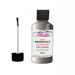 Paint For Renault Clio Gris Iceberg 1988-2011 Touch up scratch Paint Silver/Grey