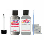 Primer undercoat anti rust Renault R19 Gris Iceberg 1988-1996 Touch up scratch Paint Silver/Grey