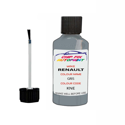 Paint For Renault Kangoo Van Gris 2007-2014 Touch up scratch Paint Silver/Grey