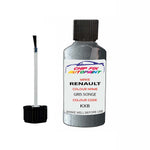 Paint For Renault Koleos Gris Songe 2008-2012 Touch up scratch Paint Silver/Grey