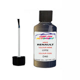 Paint For Renault Kangoo Van Gypse 2000-2013 Touch up scratch Paint Silver/Grey