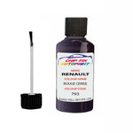 Paint For Renault Kangoo Van Rouge Cerise 1999-2010 Touch up scratch Paint Black