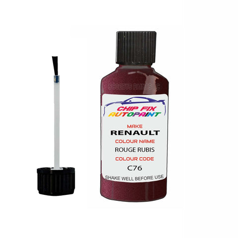 Paint For Renault Traffic Van Rouge Rubis 2002-2004 Touch up scratch Paint Red