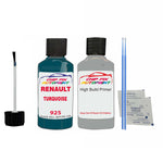 Primer undercoat anti rust Renault Kangoo Van Turquoise 1998-2001 Touch up scratch Paint Blue