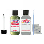 Primer undercoat anti rust Renault Kangoo Van Vert Cactus 2007-2014 Touch up scratch Paint Green