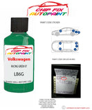 genuine Vw Vw Passat Racing Green 97 LB6G 1996-2003 Green Perfect match pen brush