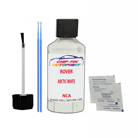 ROVER ARCTIC WHITE Paint Code NCA Scratch Touch Up Paint Pen