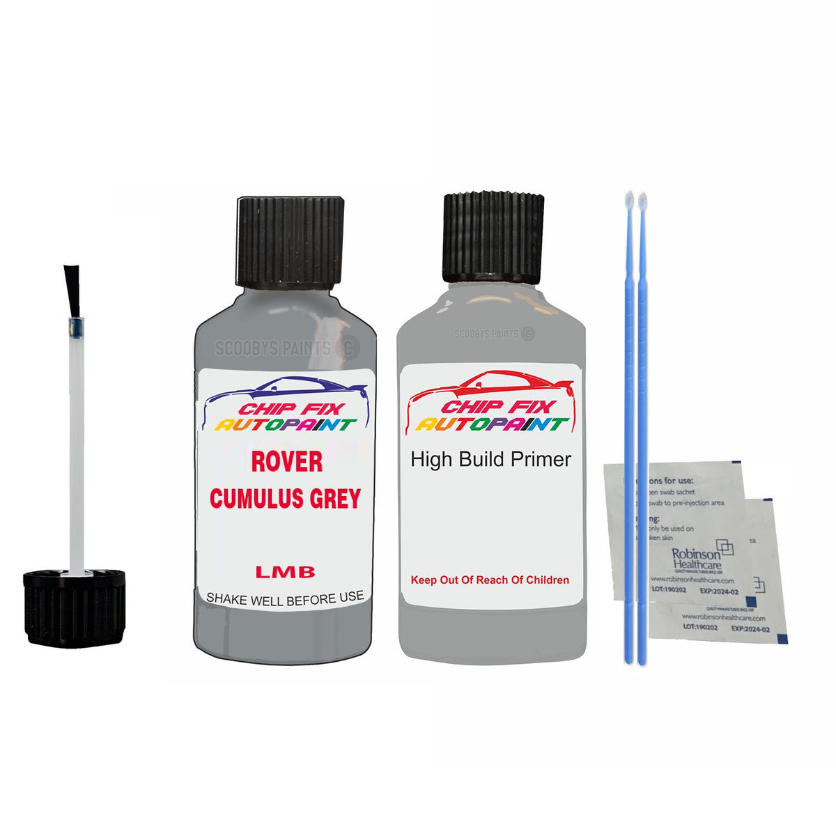 ROVER CUMULUS GREY Paint Code LMB Scratch Touch Up Paint Pen – Car ...
