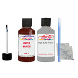 ROVER MAROON Paint Code 497 Scratch TOUCH UP PRIMER UNDERCOAT ANTI RUST Paint Pen